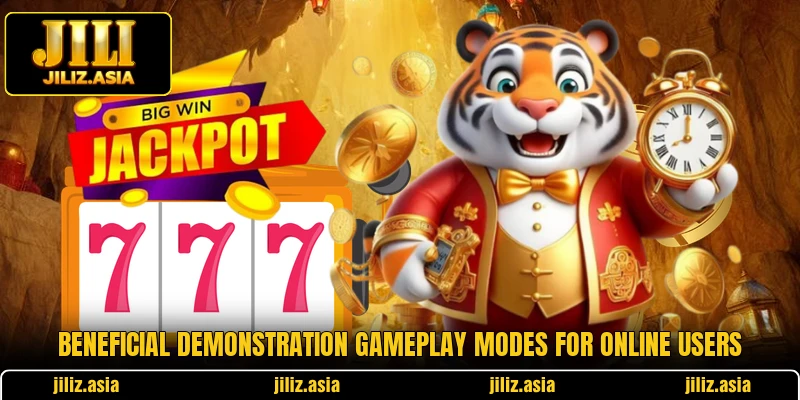 Beneficial demonstration gameplay modes for online users Beneficial demonstration gameplay modes for online users
