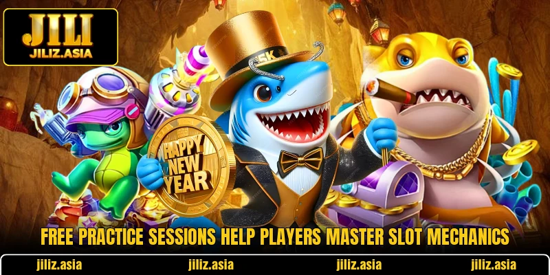 Free practice sessions help players master slot mechanics
