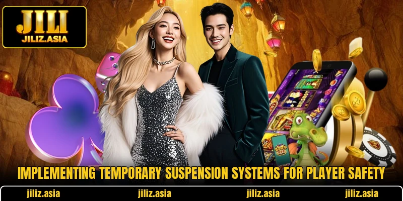 Implementing temporary suspension systems for player safety