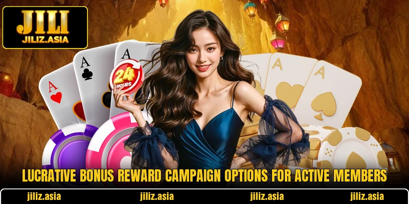 Lucrative bonus reward campaign options for active members Lucrative bonus reward campaign options for active members