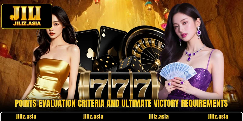Points evaluation criteria and ultimate victory requirements Points evaluation criteria and ultimate victory requirements
