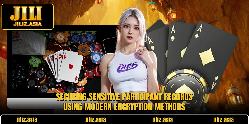 Securing sensitive participant records using modern encryption methods