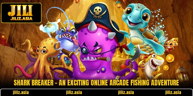 Shark Breaker - An Exciting Online Arcade Fishing Adventure 1 Shark Breaker - An Exciting Online Arcade Fishing Adventure