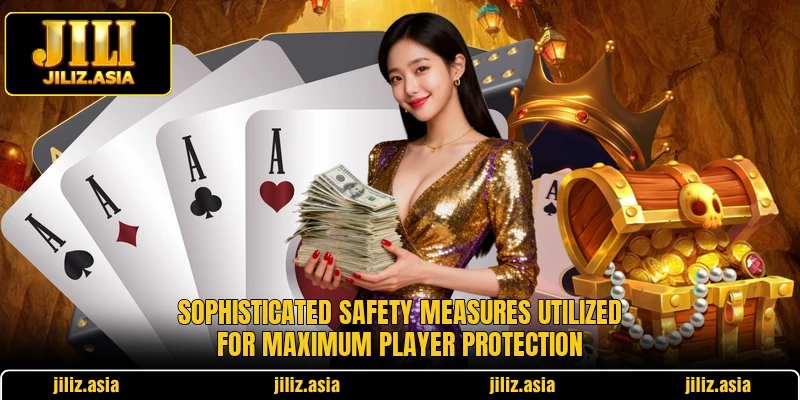 Sophisticated safety measures utilized for maximum player protection